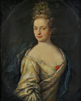 Salonniere Prints: Countess Stenbock, 1698. Creator: Martin Mytens the elder