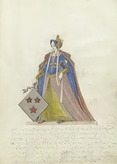 Camp Nicolaes De Prints: Countess of Teisterbant and Beusichem, c.1600-c.1625. Creator: Nicolaes de Kemp
