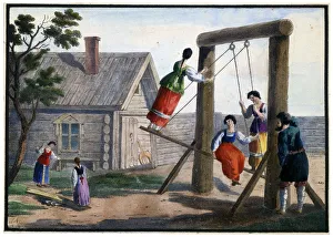 Country Amusements, 1825. Artist: Pyotr Alexandrov