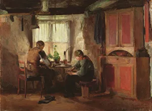 Shoemakers Prints: A Country Cobbler, 1887. Creator: Harriet Backer