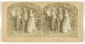 Benjamin West Kilburn Gallery: Our Country Cousin, 1882. Creator: BW Kilburn
