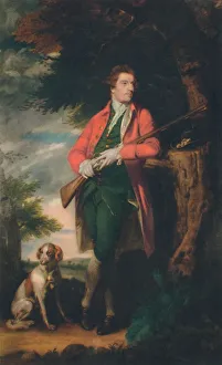 Hunting Dress Prints: Country Dress: Robert Child, Esq. 1772, (1948). Creator: Sir Joshua Reynolds