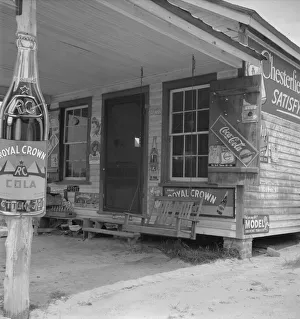 Filling Station Prints: Country filling station... by tobacco farmer