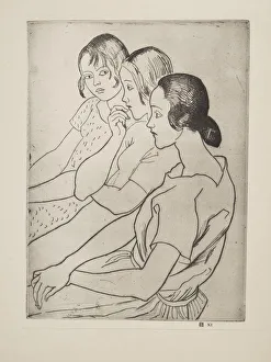 Laura Knight 1877 1970 Prints: Country Girls, pub. 1927. Creator: Laura Knight (1877 - 1970)
