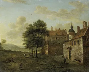 Heyden Jan Van Der Prints: A Country Home, 1660-1712. Creator: Jan van der Heyden