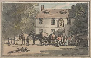 Rowlandson Prints: Country Inn, 1787. 1787. Creator: Thomas Rowlandson