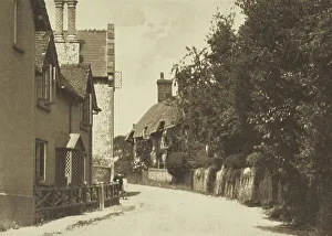 England United Kingdom Prints: A country lane. From the album: Photograph album - England, 1920s. Creator: Harry Moult