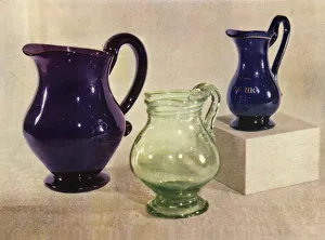Honey Prints: Country-Market Jugs, late 18th-early 19th century, (1946). Creator: Unknown