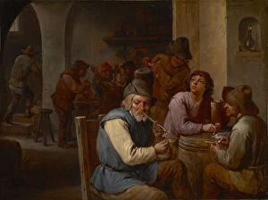 Drunkard Collection: Country Pub, c. 1660