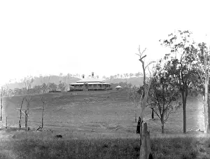 Isolation Prints: Country Queenslander house, possibly Canungra Coomera region, 1888
