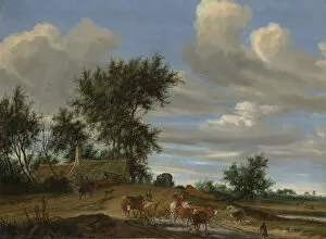 A Country Road, 1648. Creator: Salomon Ruysdael