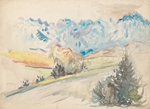 Arnold Peter Weisz Kubncan Prints: Country road, 1935-1944. Creator: Arnold Peter Weisz-Kubincan