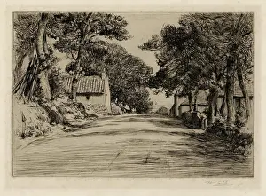 Wayside Prints: Country Road, c1890-1940. Creator: William Smith