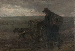 Israels Josef Prints: On Country Roads and Fields, 1892. Creator: Jozef Israels