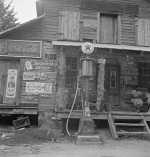 Commerce Gallery: Country store, Person County, North Carolina, 1939. Creator: Dorothea Lange