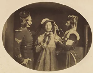 Rejlander Oscar Gustav Prints: His Countrys Hope, 1855. Creator: Oscar Gustav Rejlander