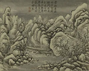 Colophon Prints: Countryside. Creator: Cong Fang