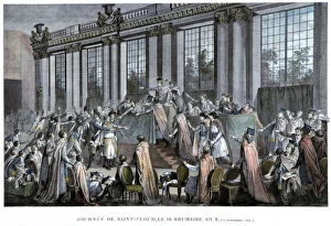 Accusation Gallery: The coup d etat of the 18th Brumaire (9th November), 1799, 19th century