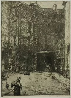 Cour de Commerce, Paris, 1900. Creator: Donald Shaw MacLaughlan