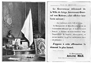 Defiance Prints: Courage Civique; 20 aout 1914. Creator: Unknown