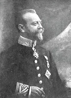 Defiance Prints: Courage Civique; M Adolphe Max, Bourgmestre de Bruxelles, 1914. Creator: Unknown
