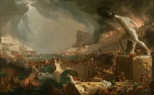 1836 Prints: The Course of Empire, Destruction, 1836