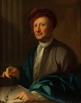 1710s Prints: Court Architect Göran Josuæ Adelcrantz, c1710 Creator: Georg Engelhard Schroder