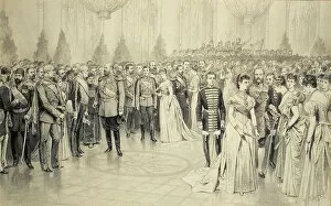 Images Dated 28th February 2011: Court Ball in the St Nicholas Hall of the Winter Palace, 1880s