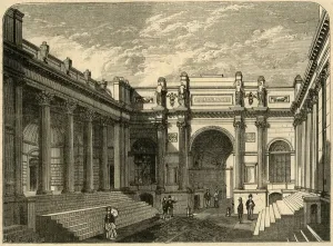 Soane Prints: Court of the Bank of England, 1897. Creator: Unknown