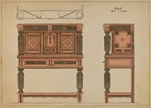 Court Chest, 1935 / 1942. Creator: Lawrence Phillips