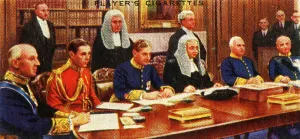 Player John Sons Prints: Court of Claims in Session, 1937. Creator: Unknown