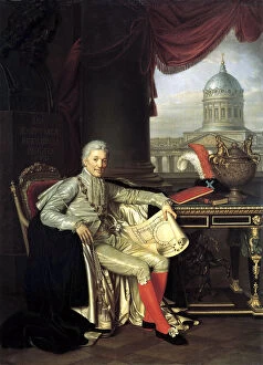 Images Dated 15th March 2011: Court Councillor Prince Alexander Sergeevich Stroganov, (1782-1843), 1814