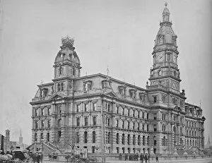 Louisville Prints: Court House, Louisville, Kentucky, c1897. Creator: Unknown