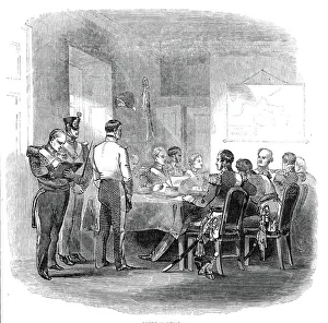 Court Martial Prints: Court Martial, 1845. Creator: Unknown