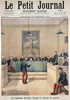 Injustice Prints: Court martial of Albert Dreyfus, 1894