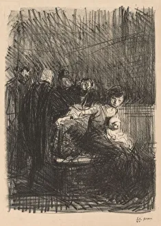 1852 1931 Prints: Court Recess. Creator: Jean Louis Forain (French, 1852-1931)