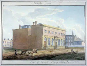 Judicial Prints: The Court of Requests, Trinity Place, Southwark, London, 1826. Artist: G Yates
