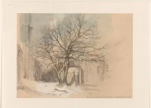 Monasteries Prints: Court of the Sint Antoniusklooster in Maastricht