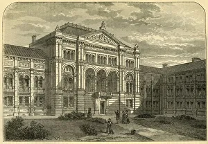 Sir John Collection: The Court of the South Kensington Station, c1876. Creator: Unknown