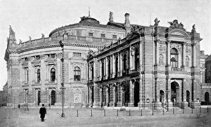 Burgtheater Collection: The Court Theatre, Vienna, Austria, 1899