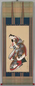 Courtesan, early 1700s. Creator: Kaigetsud? Doshin (Japanese, active 1711-1736)