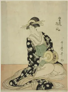 Matsubaya Prints: The Courtesan Matsukaze of the Matsubaya