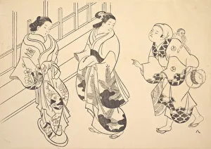 Okumura Prints: Two Courtesans. Creator: Unknown