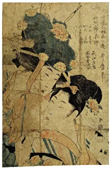 Courtesans from Hagi, c1805-c1810. Artist: Kitagawa Utamaro II