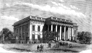 Court House Prints: The Courthouse at Calcutta, 1871. Creator: Unknown