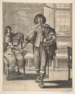 Courtier Following Edict Against Superfluity in Dress (Le Courtisan suivant le