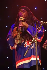 Courtney Pine, Love Supreme Jazz Festival, Glynde, East Sussex, 2013