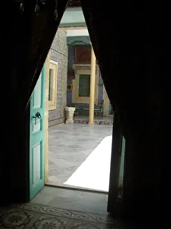 Waite Prints: Courtyard, Dar Essid Museum, Sousse, Tunisia, 2009. Creator: Amanda Waite