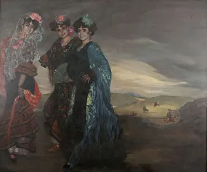 My cousins, 1903. Creator: Zuloaga y Zabaleto, Ignacio (1870-1945)