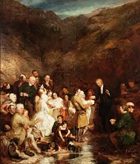 Baptism Prints: The Covenanter's Baptism, 1831